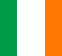 Irish flag Ireland