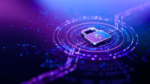 Cybersecurity lock