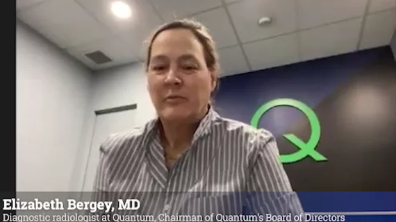 Elizabeth Bergey, MD, a diagnostic radiologist at Quantum, explained how the radiology group orchestrates its work lists for load balancing at the 2022 Radiology Business Management (RBMA) meeting.