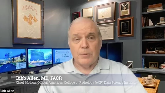 Bibb Allen, MD, FACR, chief medical officer of the American College of Radiology (ACR) Data Science Institute, and former ACR president, explains how hospitals or radiology departments can conduct quality assurance (QA) assessments on artificial intelligence (AI) algorithms they adopt to ensure they are accurate. The ACR established the Assess-AI Registry and AI-Lab to help with validating and tracking AI QA for FDA-cleared algorithms.