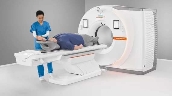 Somatom Pro.Pulse CT machine.